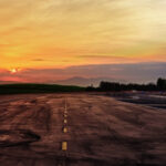 Sunrise at Prado Airfield