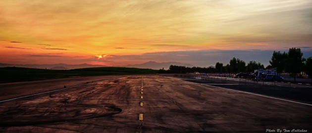 Sunrise at Prado Airfield